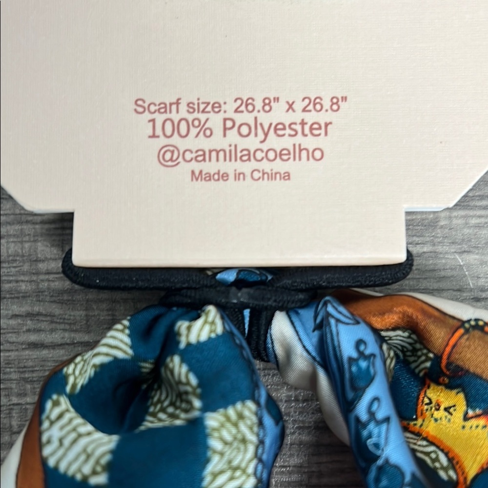 ⚜️ Camila Coelho Scarf 🧡🤎 - Picture 3 of 8